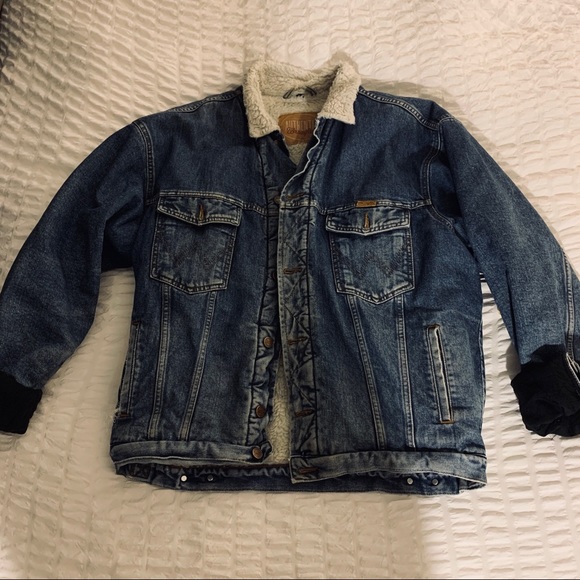 Vintage Authentic Wrangler Oversized Jean Jacket - Picture 5 of 6